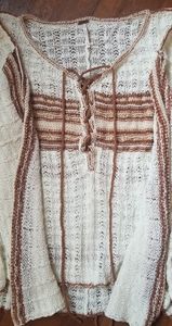 Free People Marina Bay Boho Sweater NWOT